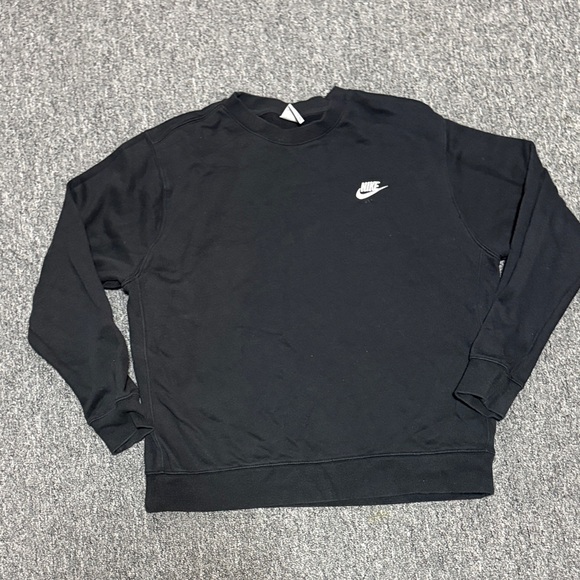 Nike Other - Nike Men's Classic Black Crewneck Sweater